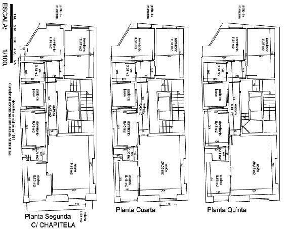Calle de la Chapitela, 12, Pamplona, Navarre for sale - Typical Floor Plan - Image 3 of 3