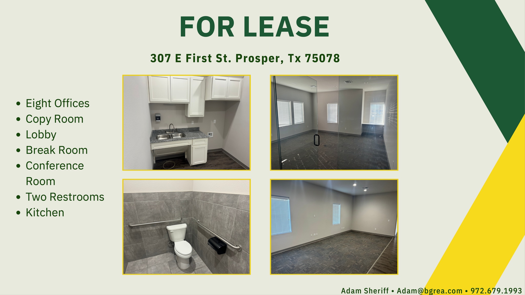 307 E 1st St, Prosper, TX for lease Primary Photo- Image 1 of 9