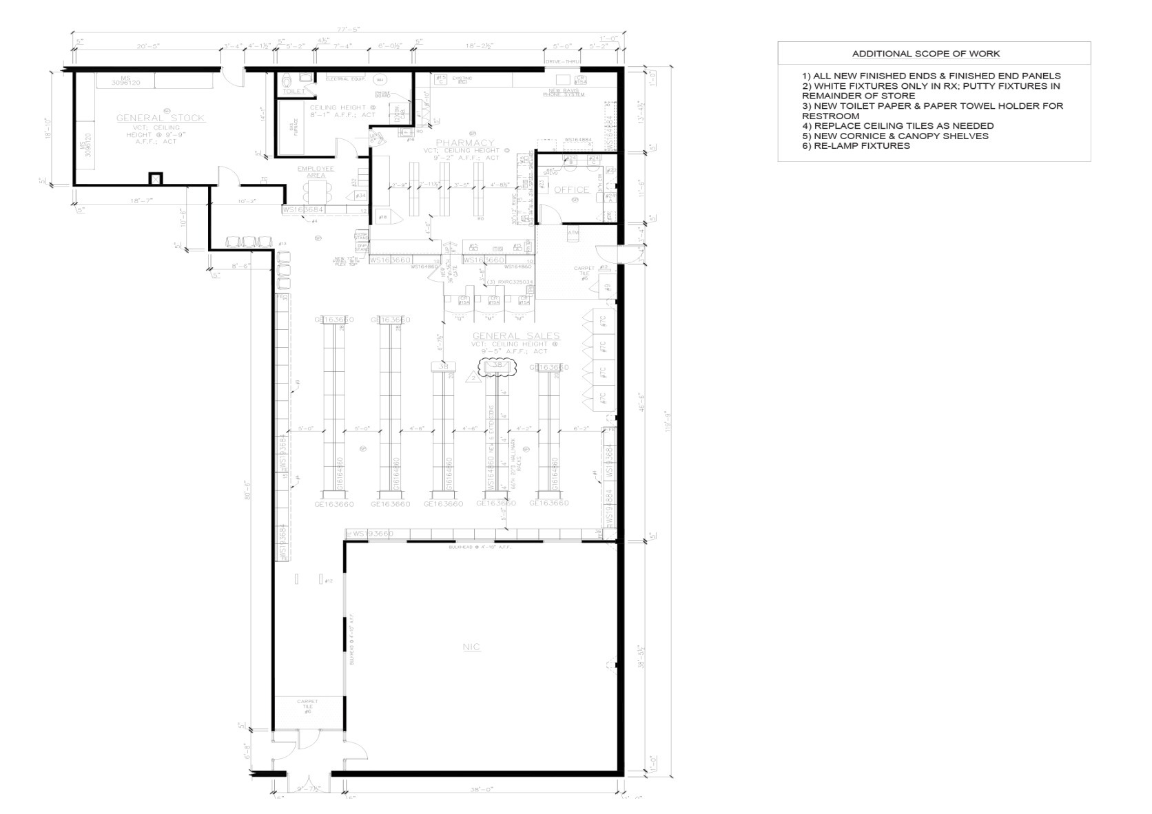 124 W 2nd St, Mountain View, MO à louer Plan d’étage- Image 1 de 1