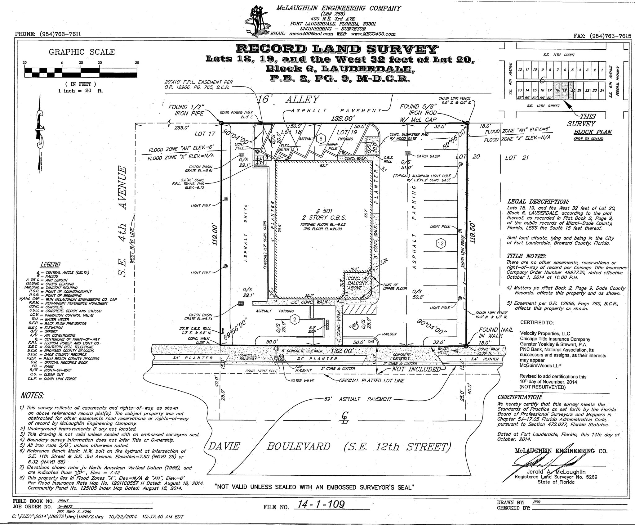 501 SE 12th St, Fort Lauderdale, FL for lease Site Plan- Image 1 of 12