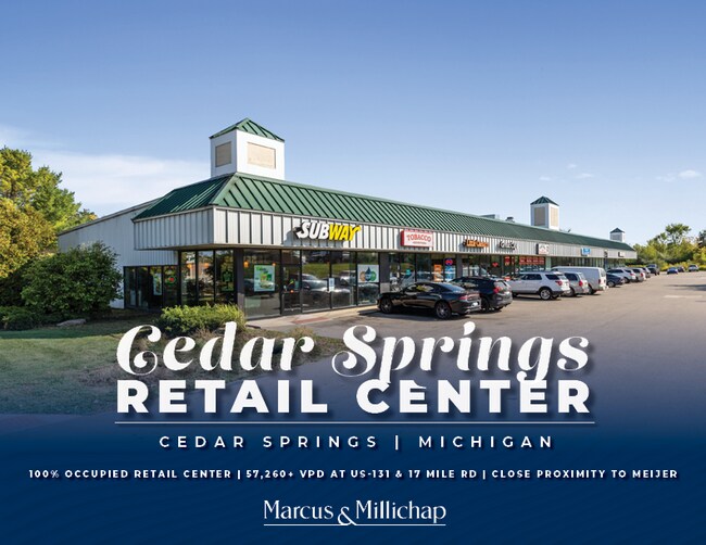 More details for 4116 17 Mile Rd NE, Cedar Springs, MI - Retail for Sale