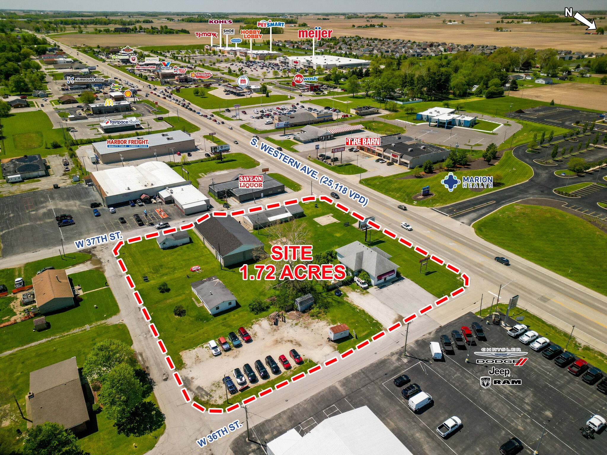 3601 S Western Ave, Marion, IN à louer Autre- Image 1 de 2