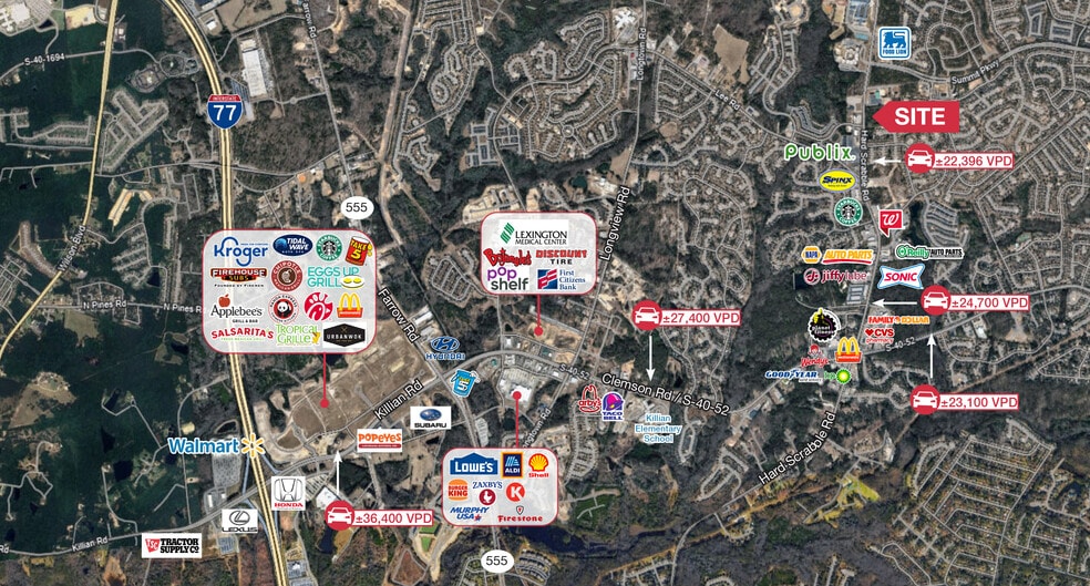 4642 Hard Scrabble Rd, Columbia, SC for lease - Building Photo - Image 2 of 4