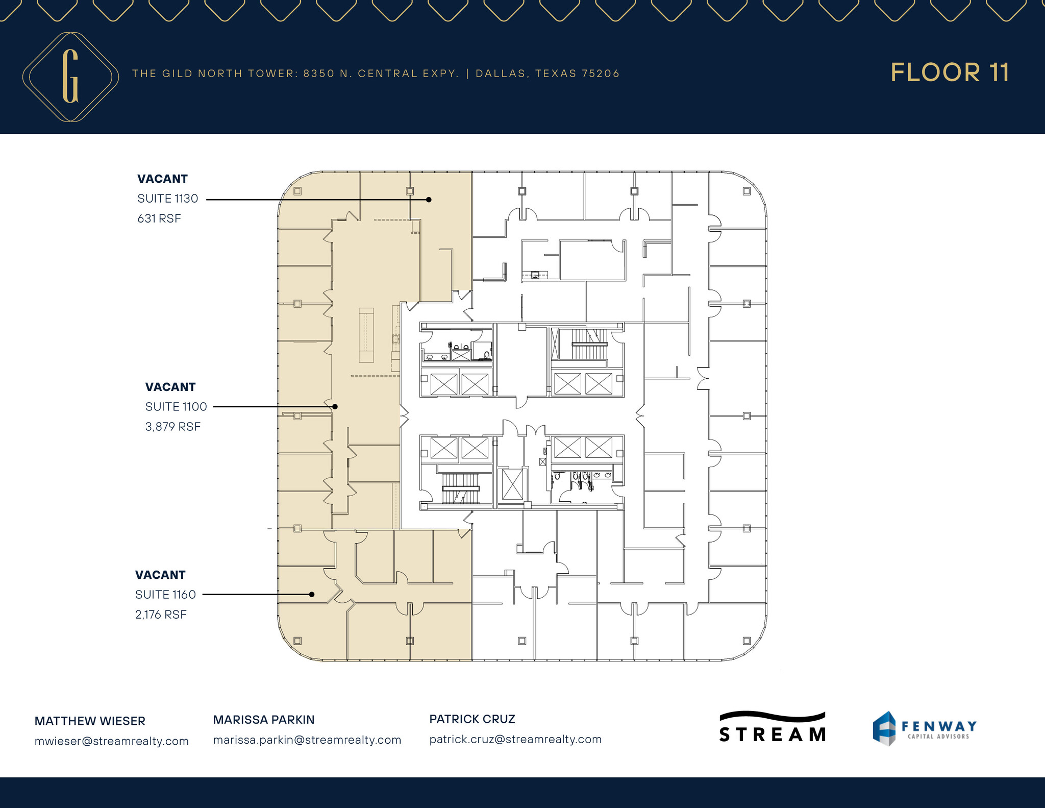 8350 N Central Expy, Dallas, TX for lease Floor Plan- Image 1 of 1