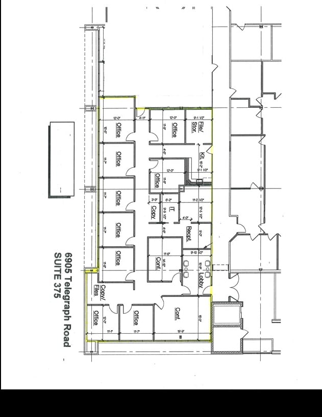 6905 Telegraph Rd, Bloomfield Hills, MI à louer Photo du bâtiment- Image 1 de 1