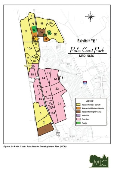 US 1 N hwy, Palm Coast, FL à vendre - Plan de site - Image 2 de 2