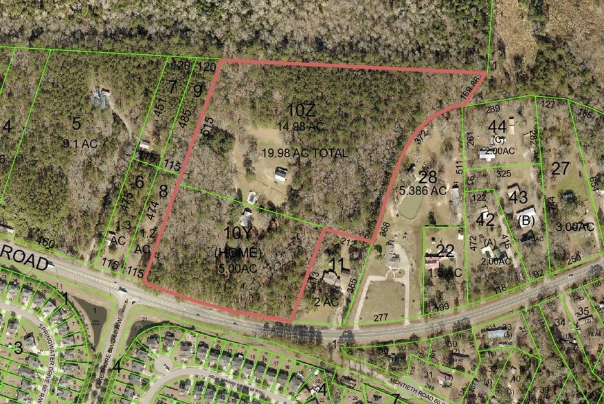 822 GA Highway 30, Port Wentworth, GA à vendre - Aérien - Image 2 de 4