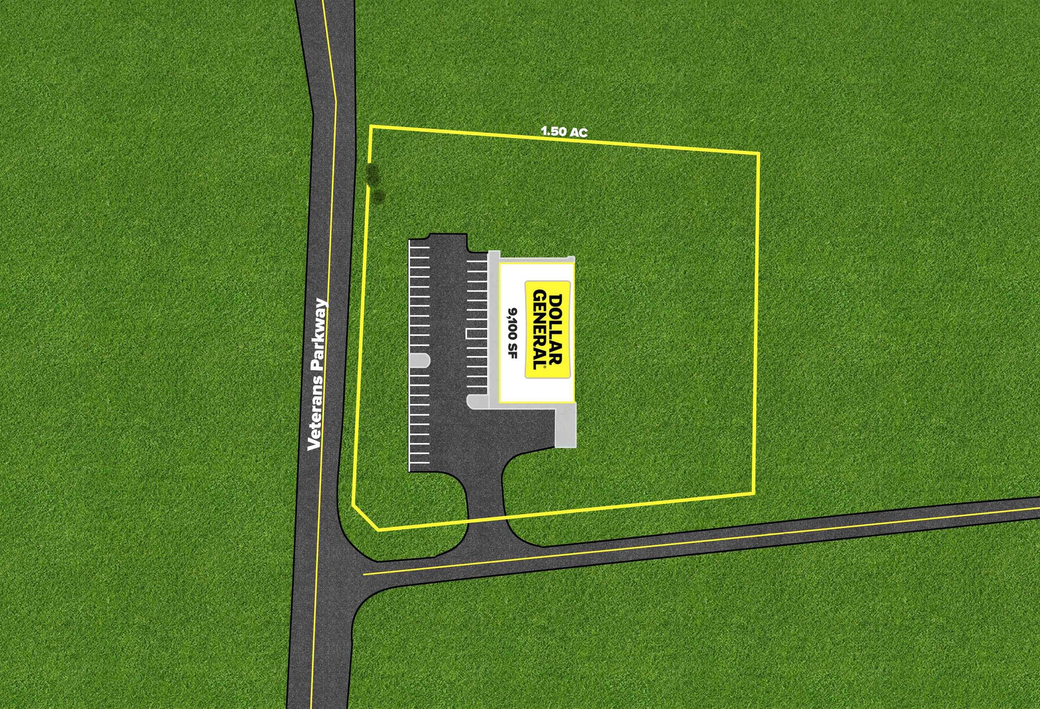 9932 Veterans Pky, Midland, GA à vendre Plan de site- Image 1 de 1