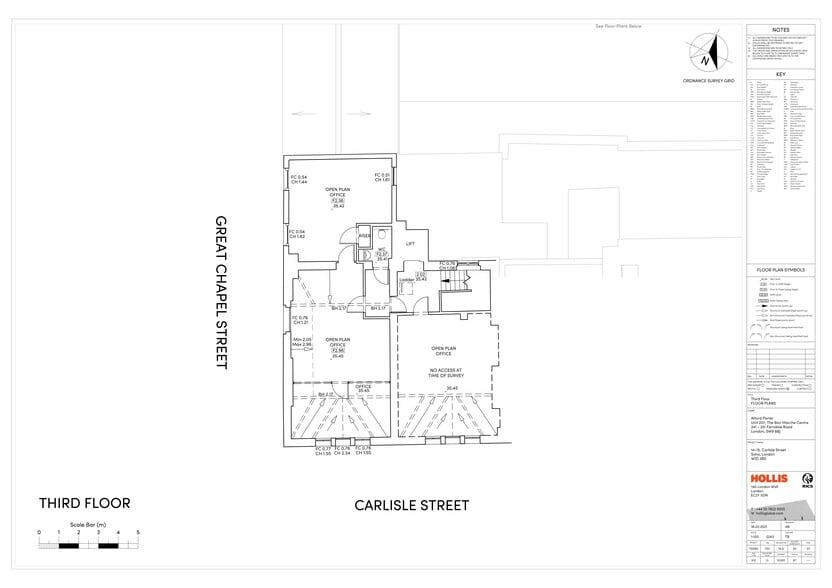 14-15 Carlisle St, London for lease - Site Plan - Image 3 of 4