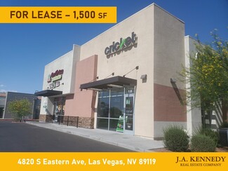 Plus de détails pour 4820 S Eastern Ave, Las Vegas, NV - Commerce de détail à louer