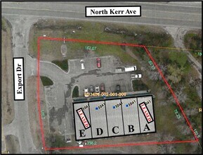 3041 N Kerr Ave, Wilmington, NC - Aerial  map view