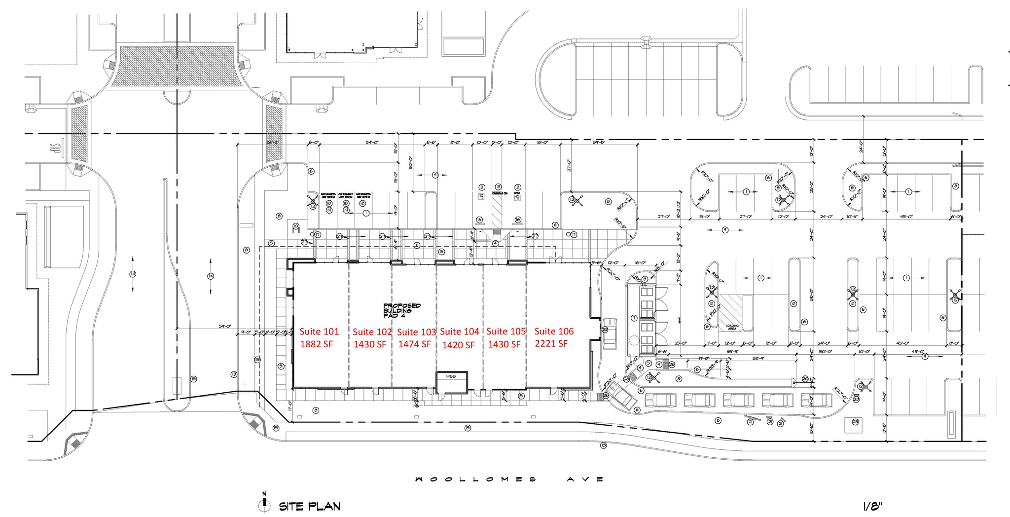 401 Woollomes Ave, Delano, CA à louer Plan de site- Image 1 de 1