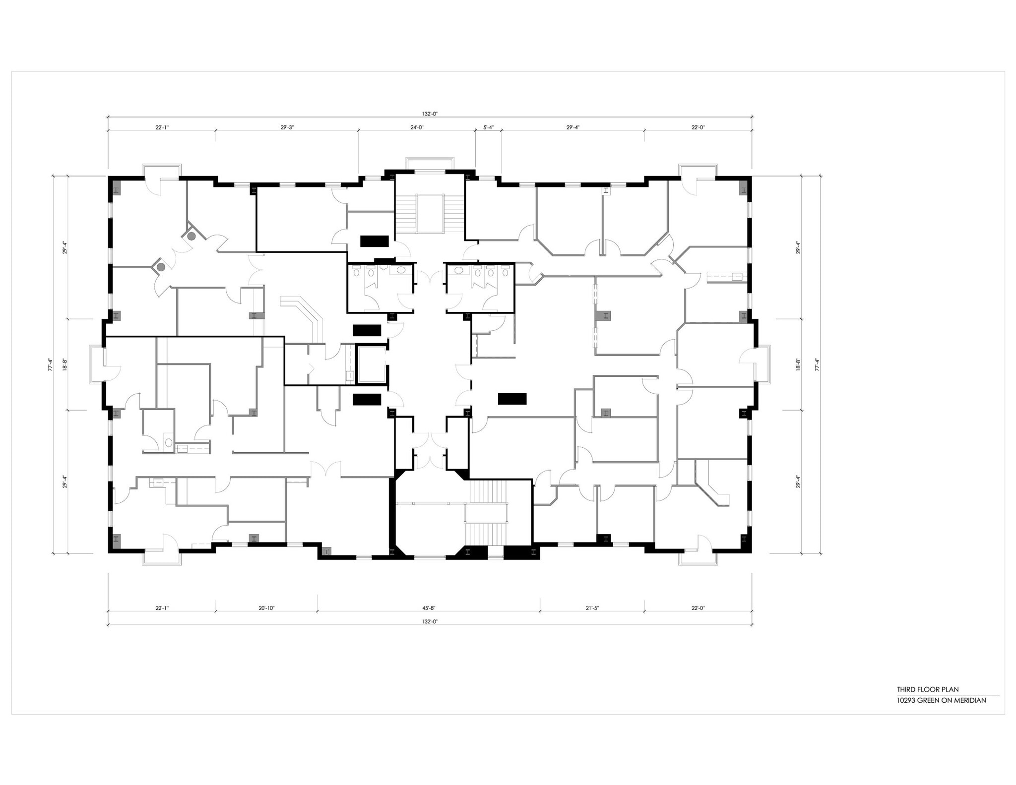 10291 N Meridian St, Carmel, IN for lease Floor Plan- Image 1 of 1