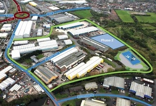 Peartree Ln, Dudley, WMD - Aerial map view