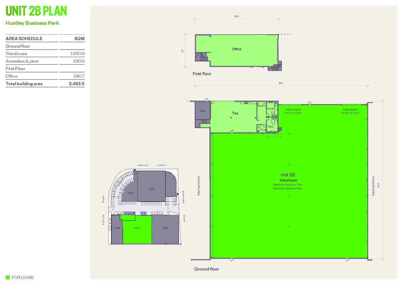 90 Euston Rd, Alexandria for lease Floor Plan- Image 1 of 2