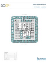 825 Eighth Ave, New York, NY à louer Plan d  tage- Image 2 de 4