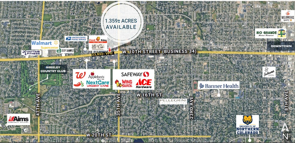 3605 W 10th St, Greeley, CO à vendre - Photo du bâtiment - Image 2 de 2