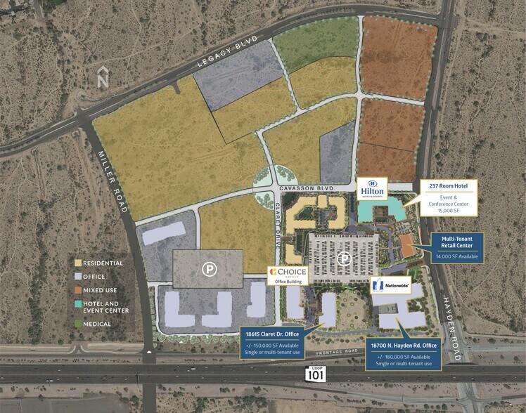 Hayden & Legacy St, Scottsdale, AZ à louer - Photo du bâtiment - Image 3 de 11