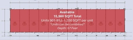 1203-1211 NE Pine Island Ln, Cape Coral, FL for lease Floor Plan- Image 2 of 2