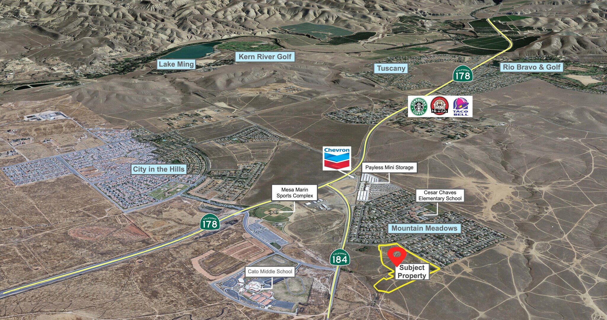 SW Corner Of Chase Ave And Daytona Dr, Bakersfield, CA for sale Primary Photo- Image 1 of 4