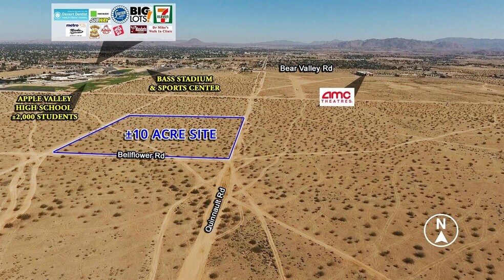 Quinnault Road, Apple Valley, CA à vendre - Photo du bâtiment - Image 2 de 5