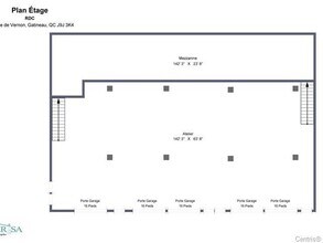 555-575 Rue de Vernon, Gatineau, QC for lease Floor Plan- Image 1 of 5