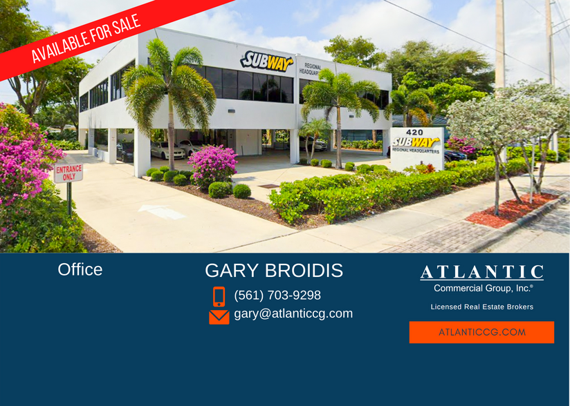 420 W Boynton Beach Blvd, Boynton Beach, FL for sale - Building Photo - Image 1 of 1