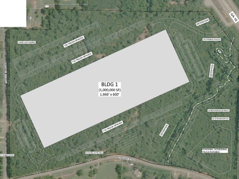 480 Tomochichi, Griffin, GA à louer - Photo du bâtiment - Image 2 de 3