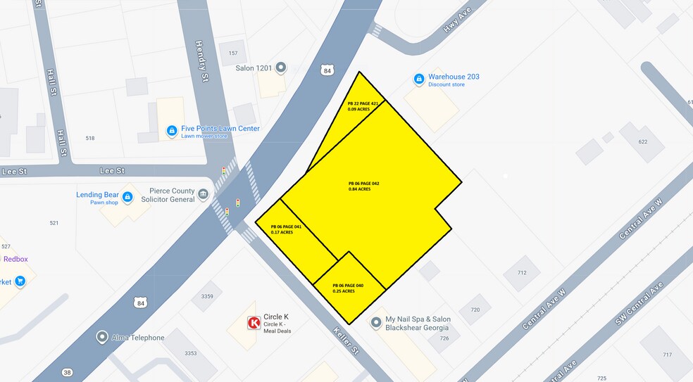 717 Highway Ave, Blackshear, GA à vendre - Photo du bâtiment - Image 2 de 10