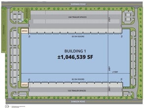 2650 Sherman Rd, Menifee, CA à louer Plan de site- Image 1 de 1