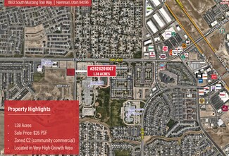 Plus de détails pour 11872 S Mustang Trail Way, Herriman, UT - Terrain à vendre