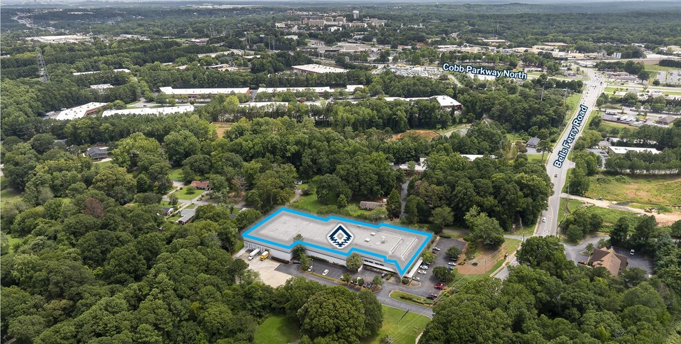 1480 Bells Ferry Rd, Marietta, GA à vendre - Aérien - Image 3 de 16