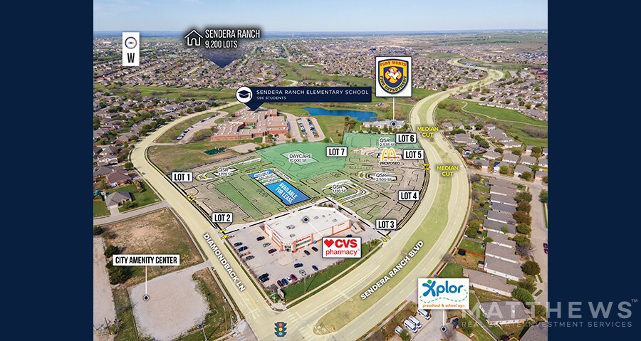 The Shops at Sendera Ranch 13951 Sendera Ranch Blvd, Haslet, TX à louer - Photo du bâtiment - Image 3 de 6