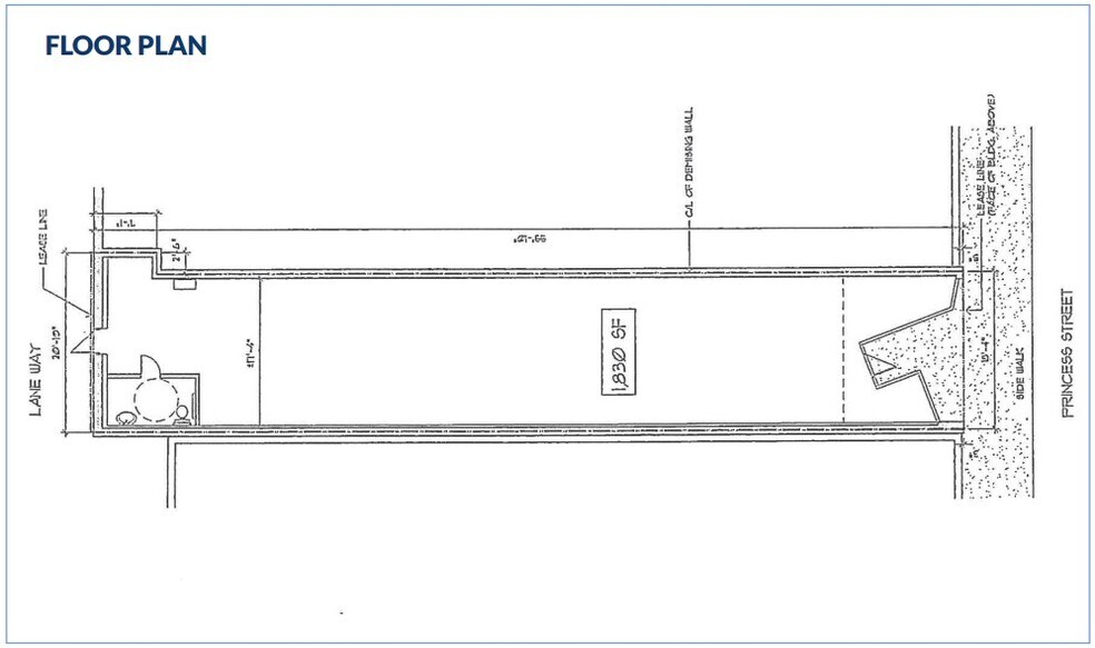 229-235 Princess St, Kingston, ON à louer - Plan d’étage - Image 2 de 2