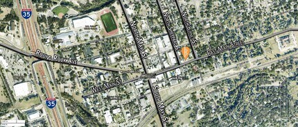 302 E Main St, Round Rock, TX - Aérien Vue de la carte - Image1
