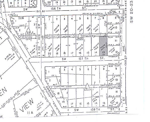 112 SW 157th St, Burien, WA à vendre - Plan cadastral - Image 2 de 7