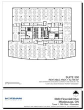 6880 Financial Dr, Mississauga, ON for lease Floor Plan- Image 1 of 1