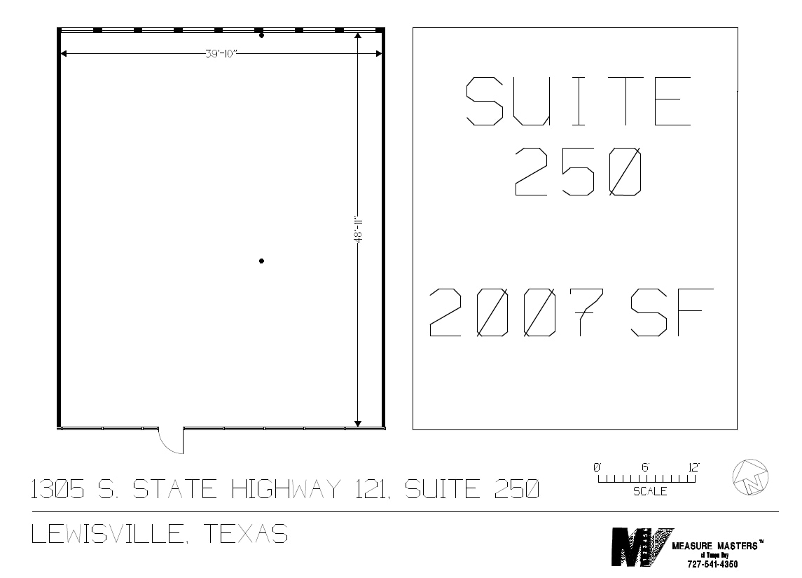 1305 State Highway 121, Lewisville, TX à louer Plan d’étage- Image 1 de 1