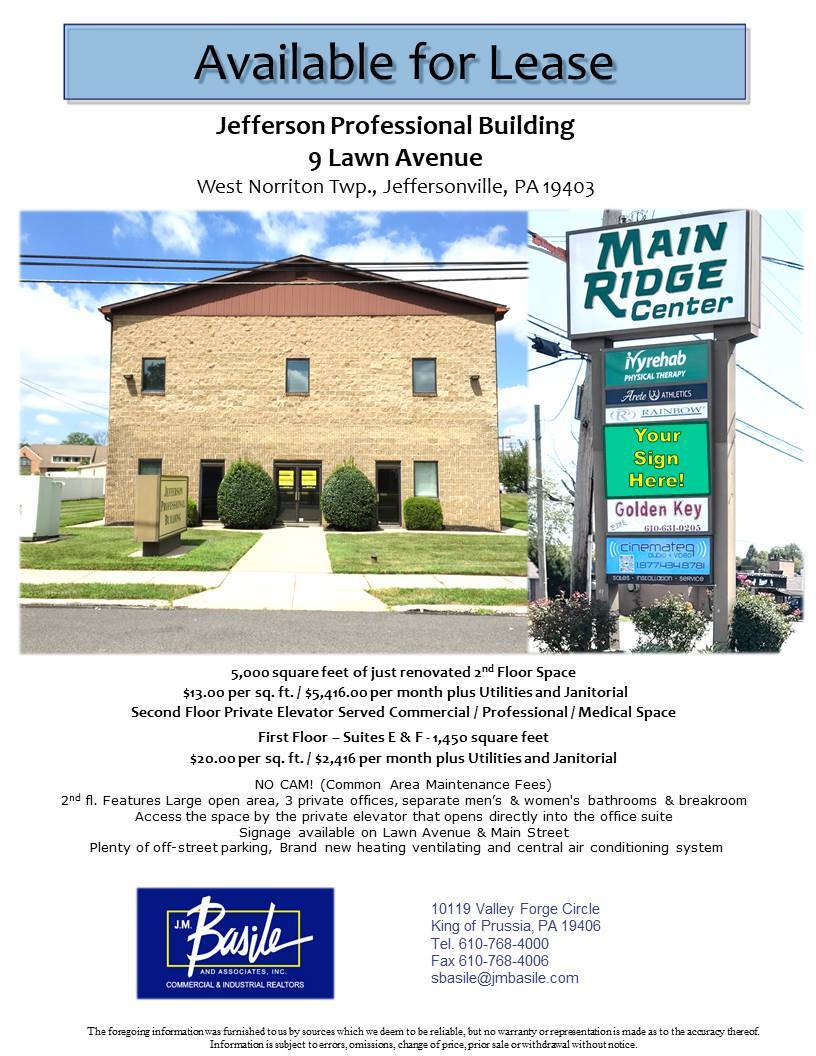 2450-2460 W Main St, Norristown, PA à louer Photo intérieure- Image 1 de 1