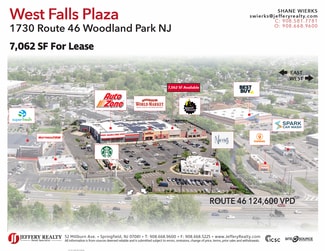 Plus de détails pour 1730 Route 46, Woodland Park, NJ - Commerce de détail à louer