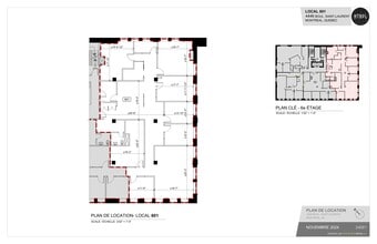 4446 Boul Saint-Laurent, Montréal, QC for lease Site Plan- Image 1 of 25