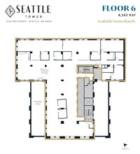 1218 3rd Ave, Seattle, WA for lease Floor Plan- Image 1 of 1