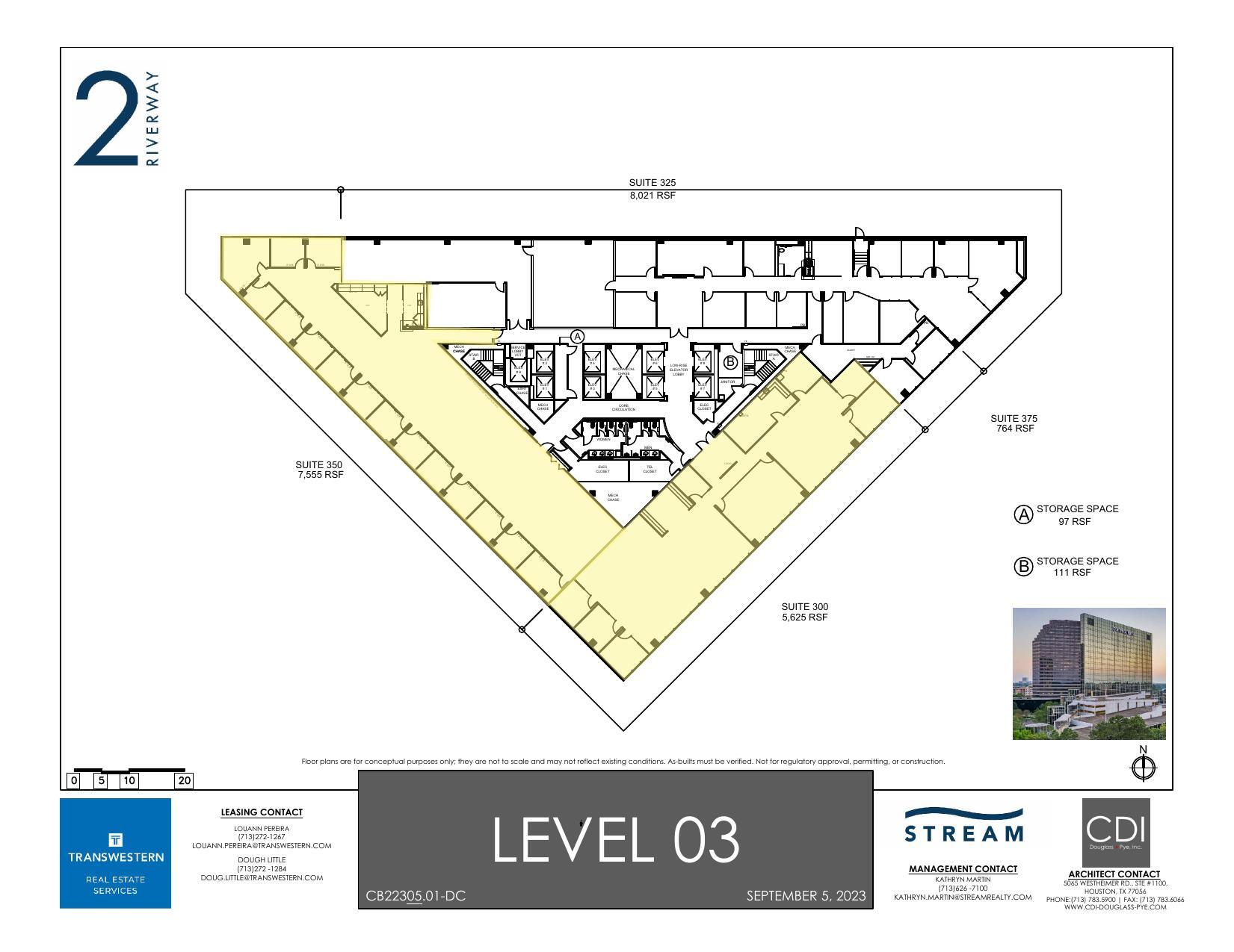 2 Riverway, Houston, TX for lease Floor Plan- Image 1 of 1