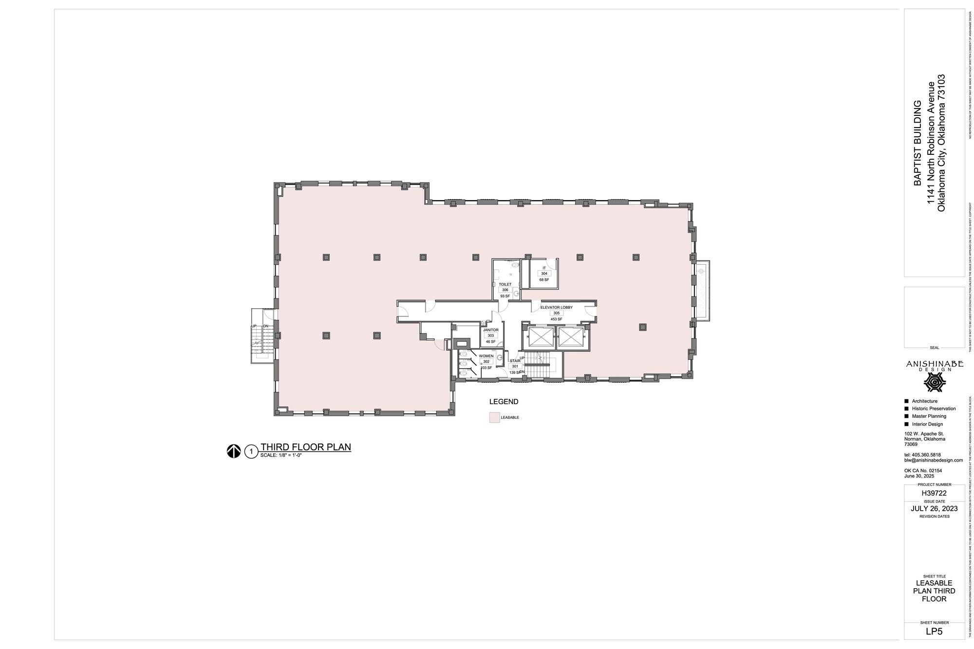 1141 N Robinson Ave, Oklahoma City, OK for lease Floor Plan- Image 1 of 1