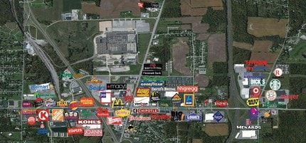 33-49 Briggs Dr, Ontario, OH - Aerial  map view