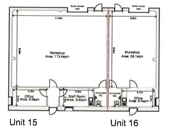 Haddington Retail Park, Haddington à louer - Plan d  tage - Image 1 de 2