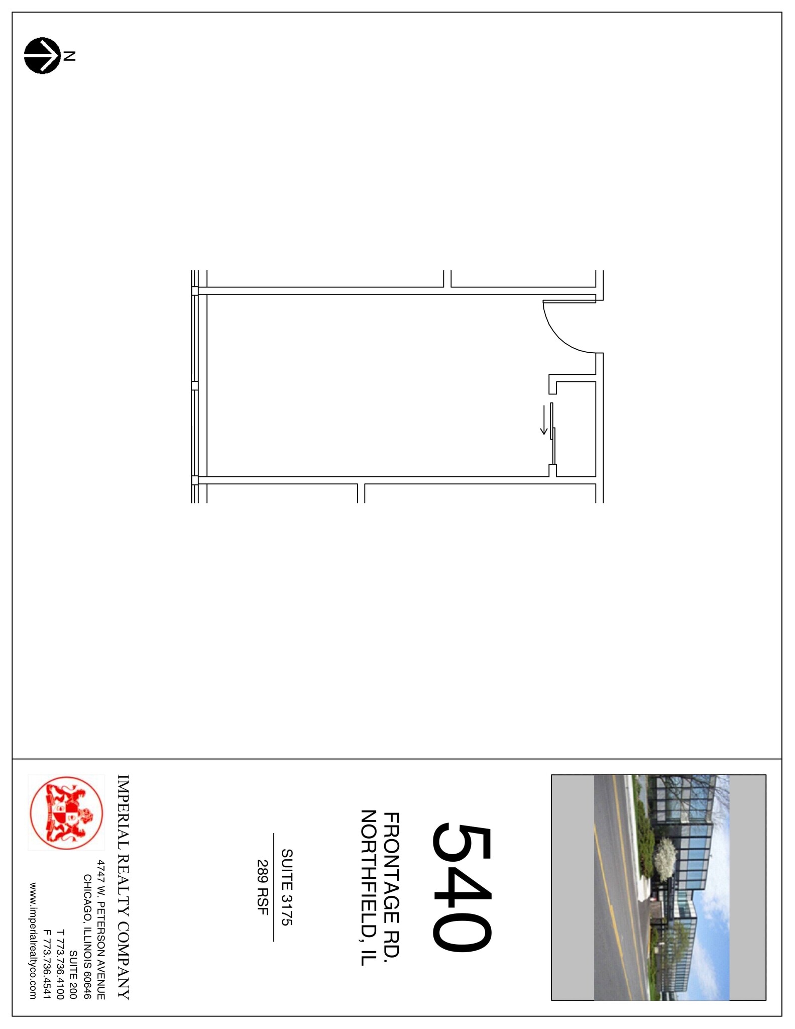 540-550 W Frontage Rd, Northfield, IL for lease Site Plan- Image 1 of 2