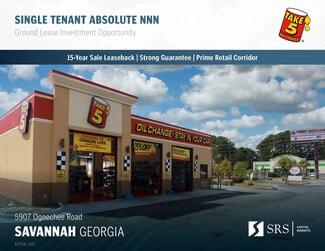 Plus de détails pour 5907 Ogeechee Rd, Savannah, GA - Commerce de détail à vendre