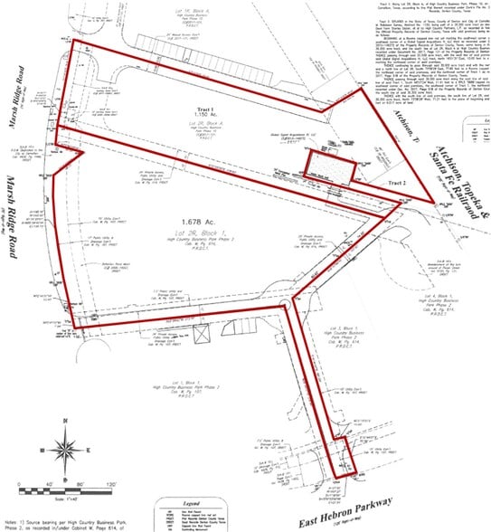 4242 Marsh Ridge rd, Carrollton, TX à vendre - Plan cadastral - Image 3 de 14
