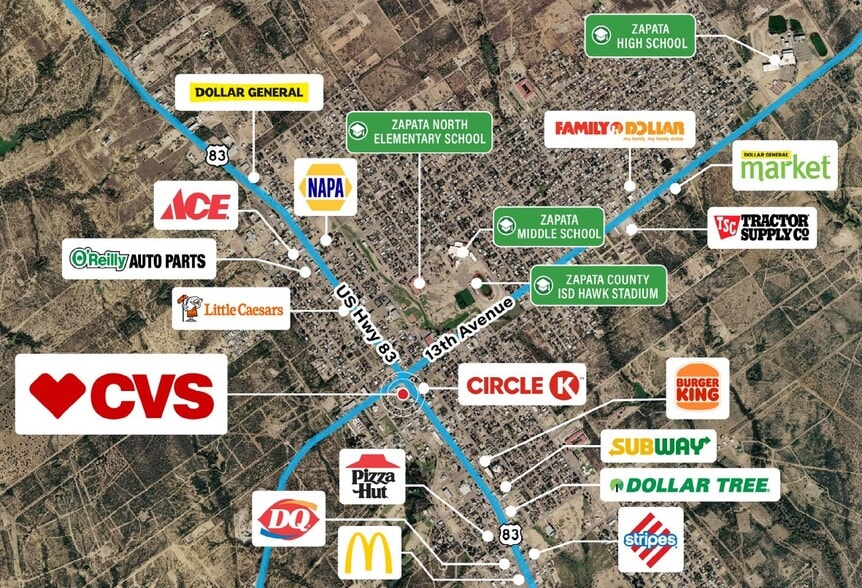 1205 N US Highway 83 Hwy, Zapata, TX for sale - Building Photo - Image 3 of 3